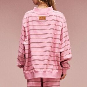 New in packaging Parke Striped Mockneck Pullover sz S/M